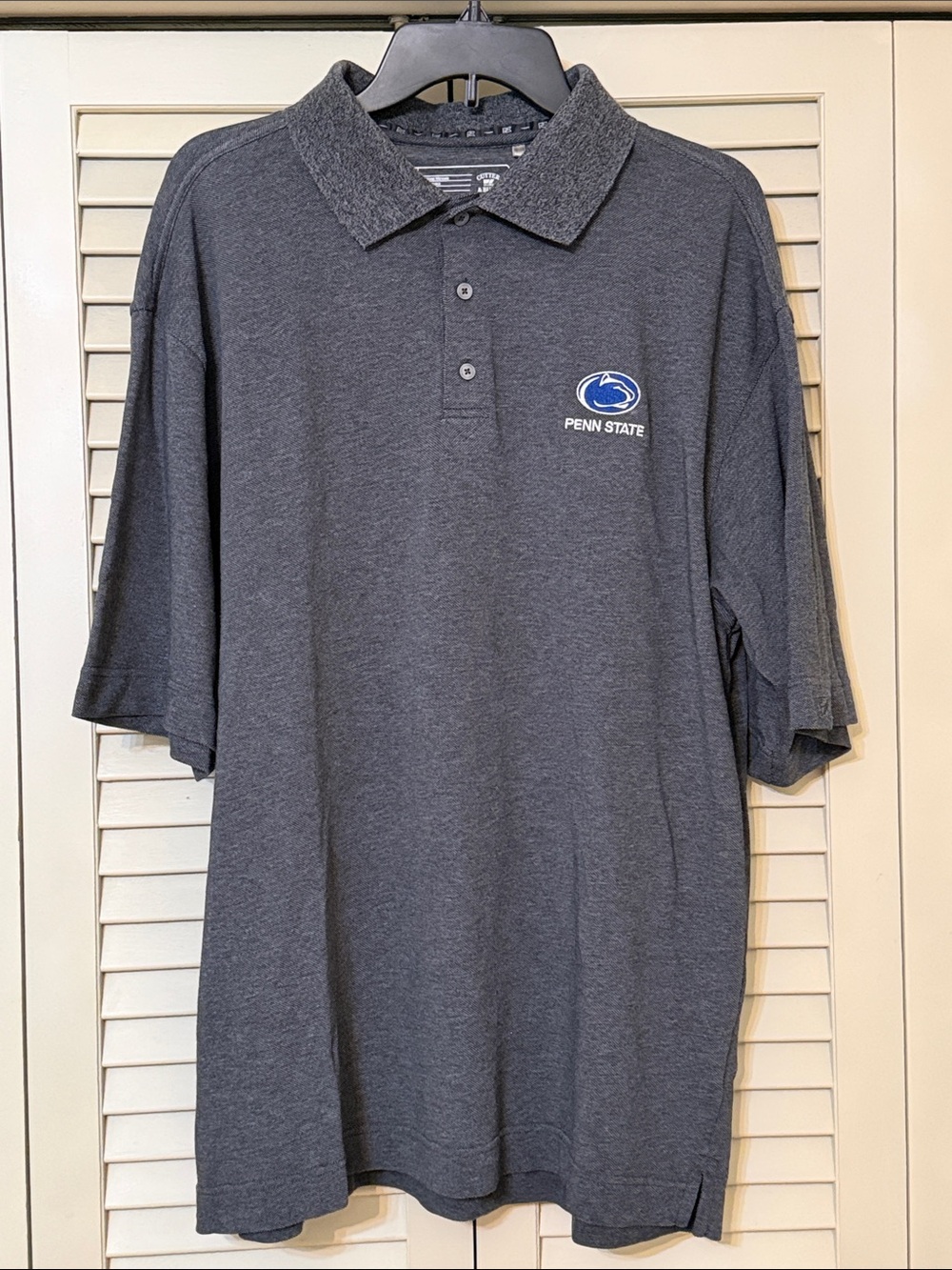 Cutter & Buck Penn State Charcoal Polo